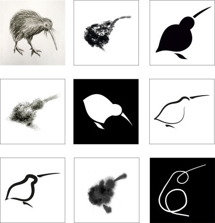 Стилизация пятном