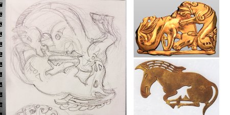 Скифо-Сибирский звериный стиль Грифон