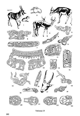 Скифо Сибирский звериный стиль Алтай