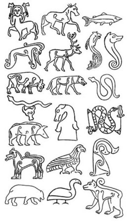 Скифо-Сибирский звериный орнамент