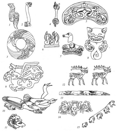 Скифский орнамент животные