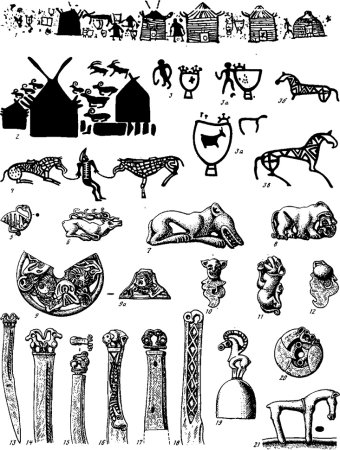 Скифская Триада звериный стиль