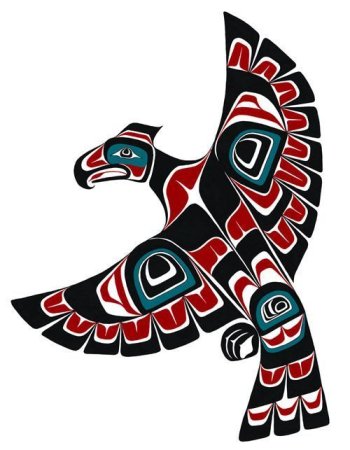 Тотем Хайда тату