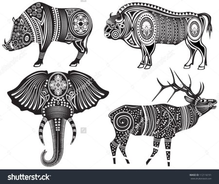 Стилизация зооморфных форм