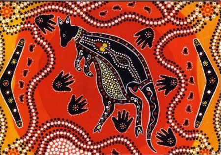 Пуантилизм австралийских аборигенов