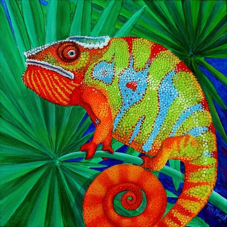 Рисование экзотических животных