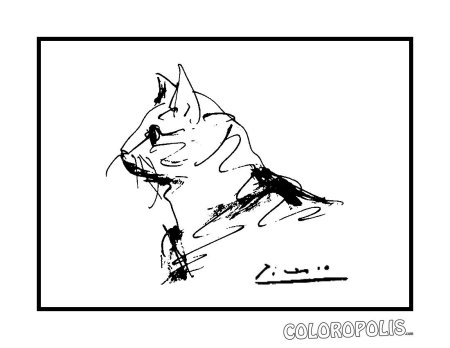 Пикассо кот гештальт