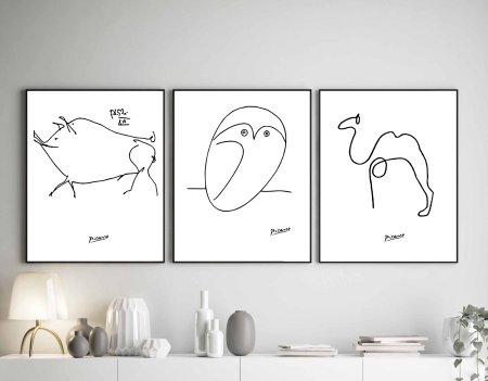 Пикассо картины Минимализм