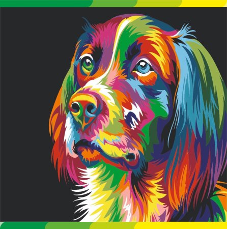 Артвентура Радужный пес