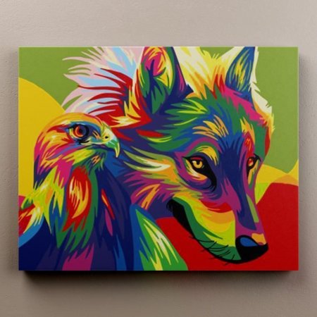 Картины многоцветные