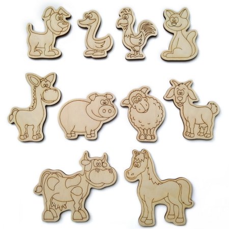 Животные из фанеры