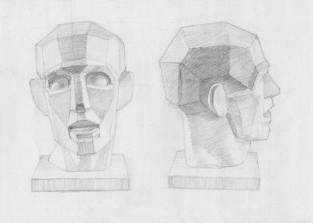 Обрубовка черепа референс