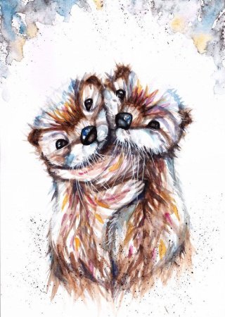 Акварельные зверюшки