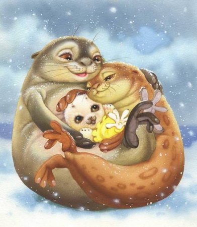 Счастливые зверюшки