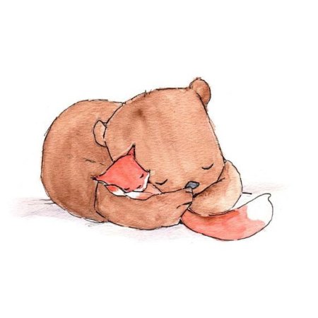 Лисенок и Медвежонок