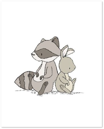 Енотик с зайкой