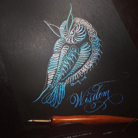 Зооморфная каллиграфия Исламская