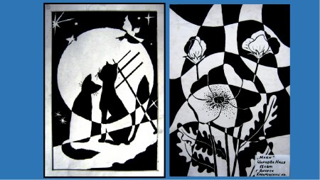 Стилизация бабочки