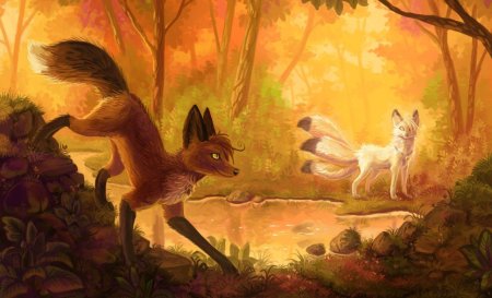 Аниме Кицунэ Фокс