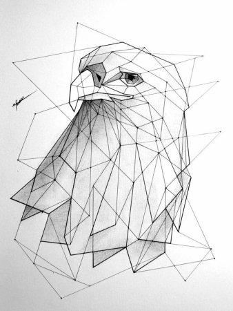 Животные в геометрическом стиле