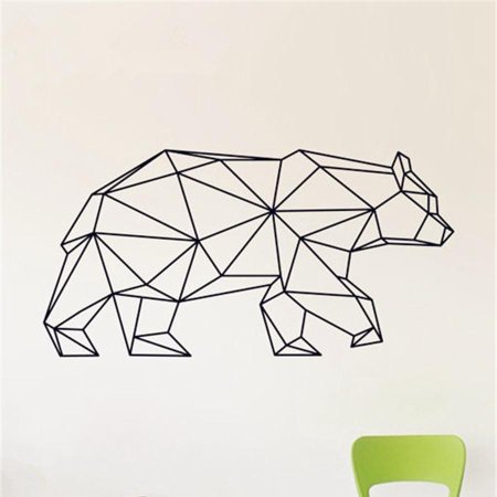 Собака из геометрических фигур