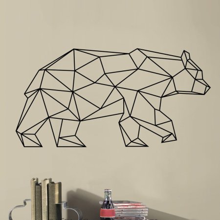 Животные геометрическими фигурами