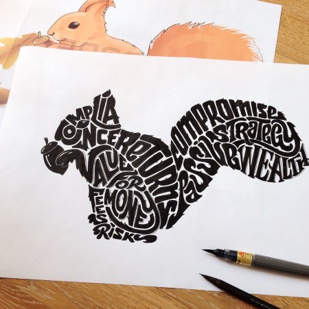 Шрифтовая композиция