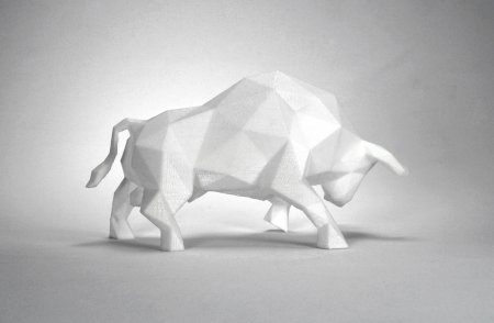 Bull Low Poly 3d model