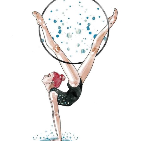 Наброски гимнасток