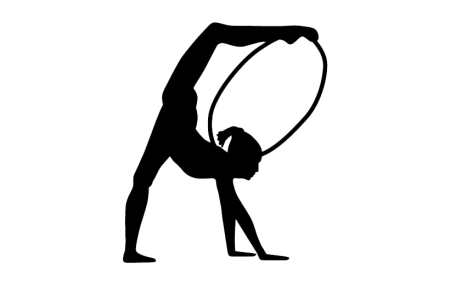 Гимнаст силуэт