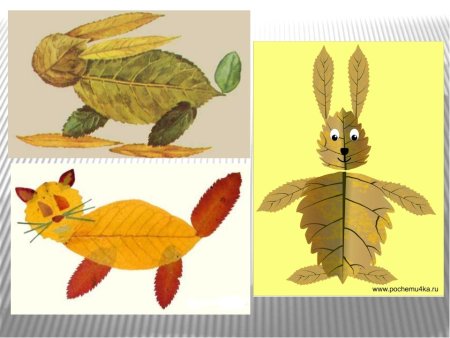 Поделки из гербария