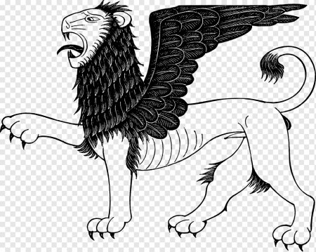 Крылатый Лев геральдика