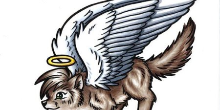 Симуран тату эскиз