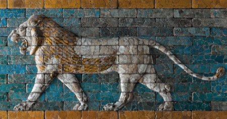 Ворота Иштар животные Сирруш