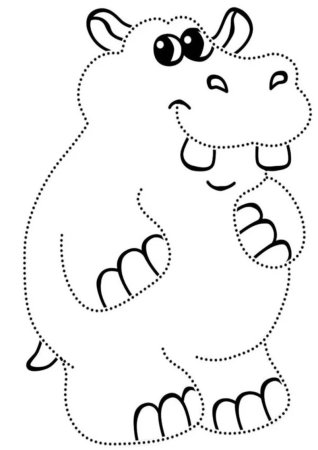 Рисование по точкам для детей