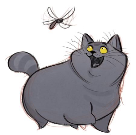 Мультяшный кот