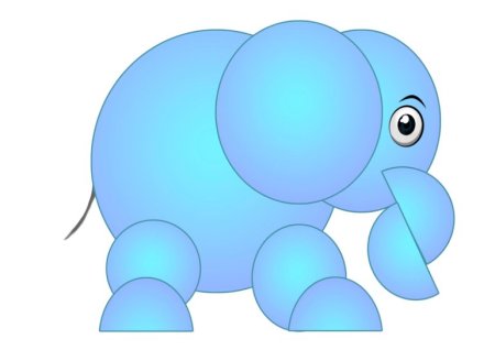 Рисование из кругов для детей