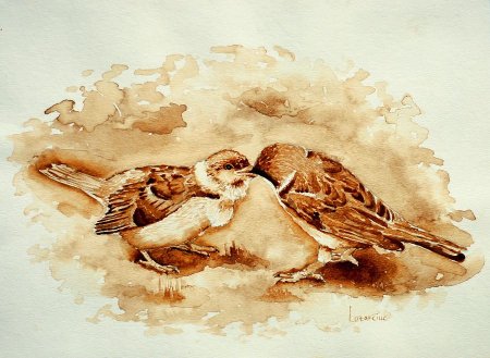 Кофейная гризайль