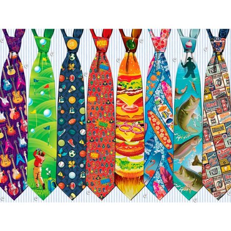 Галстук с принтом