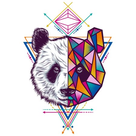 Животные в геометрическом стиле