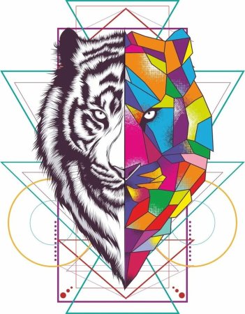 Геометрический тигр