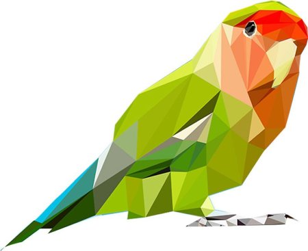 Полигональные животные