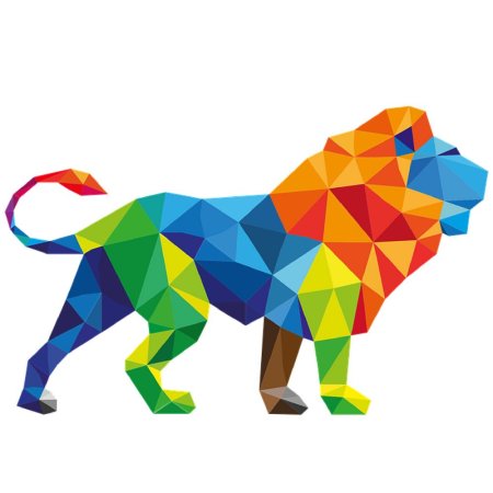 Полигональные животные