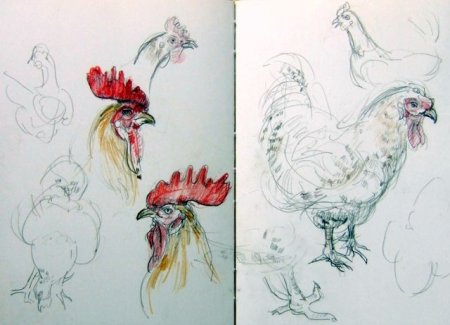 Наброски Виктора Амбруша