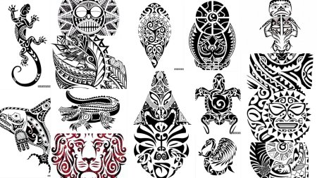 Небольшие Полинезийские тату