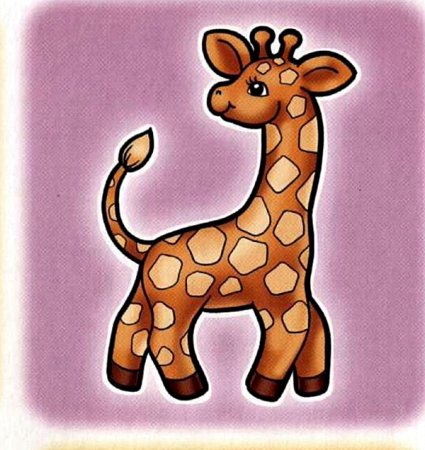 Жираф в детский сад