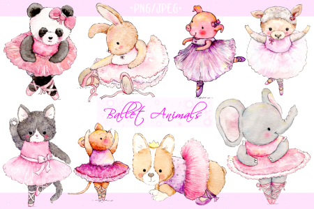 Зайчик в балетной пачке