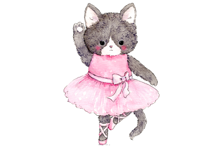 Зайка балерина картинка