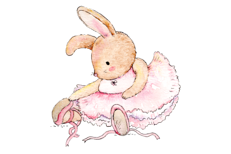 Акварельный Зайка