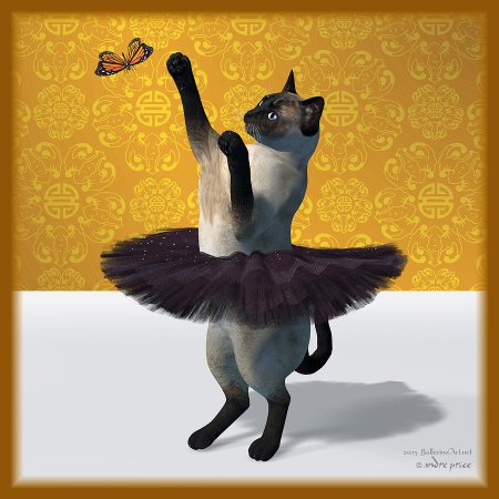 Кошка балерина
